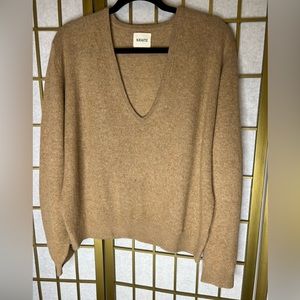 KHAITE Cashmere “The Sam” Sweater Tan Size Medium